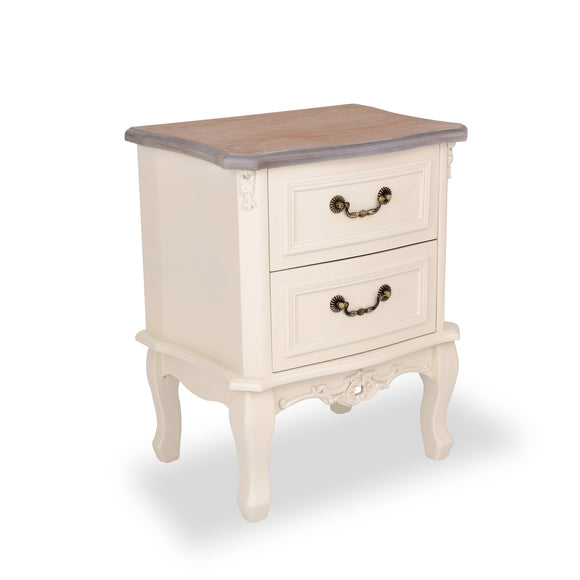 Two Drawer Bedside Cabinet