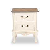 Two Drawer Bedside Cabinet