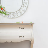 Silver Bombe Chest of Drawers