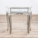 Small Antique Silver Console/Dressing Table