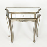 Small Antique Silver Console/Dressing Table