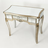 Mirrored Champagne Console/Dressing Table