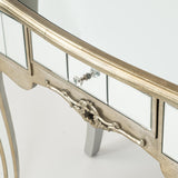 Mirrored Champagne Console/Dressing Table