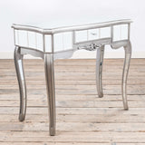 Antique Silver Mirrored Console/Dressing Table