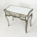 Antique Silver Mirrored Console/Dressing Table