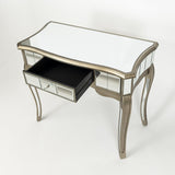 Antique Silver Mirrored Console/Dressing Table