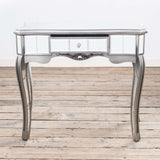 Antique Silver Mirrored Console/Dressing Table