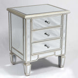 Mirrored Bedside Cabinet