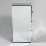 Slim Mirrored Bedside Cabinet